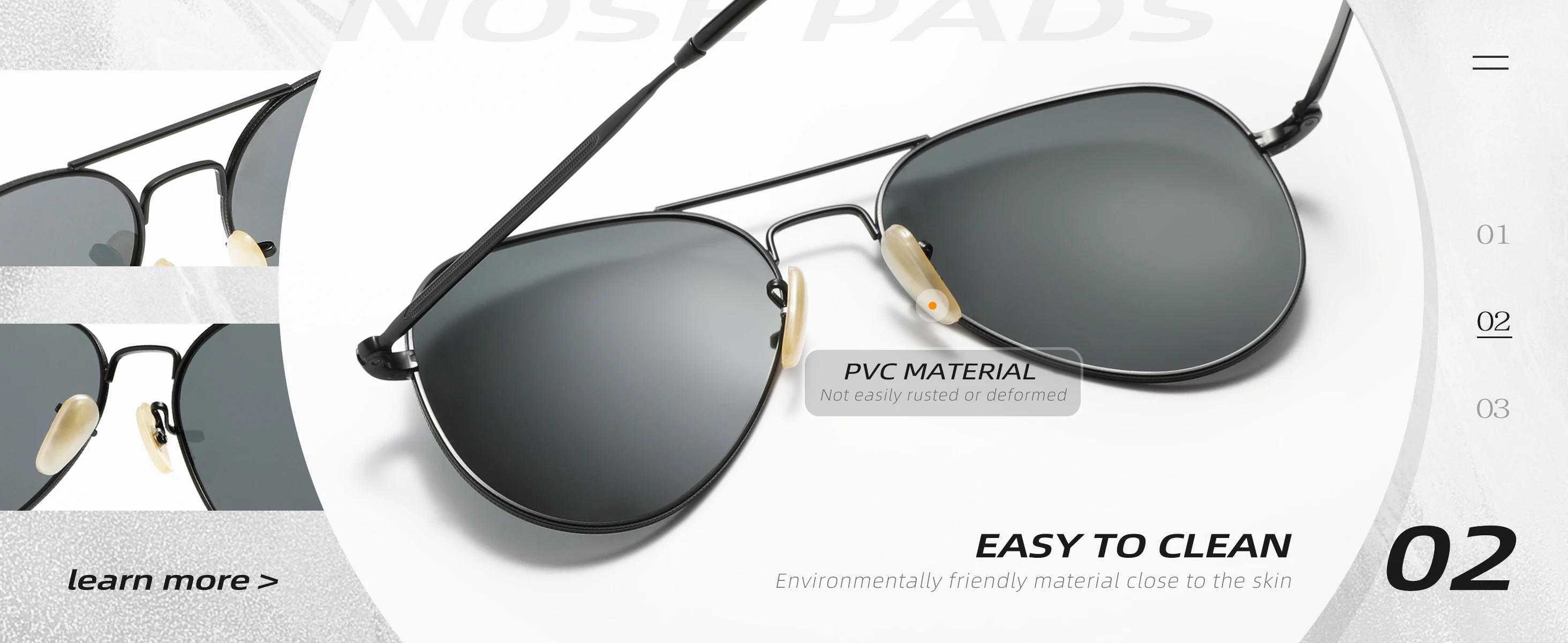 KINGSEVEN Modische Piloten-Sonnenbrille für Männer / Frauen Fahrsonnenbrille Blendschutz UV400 Oculos De Sol – Detail 5