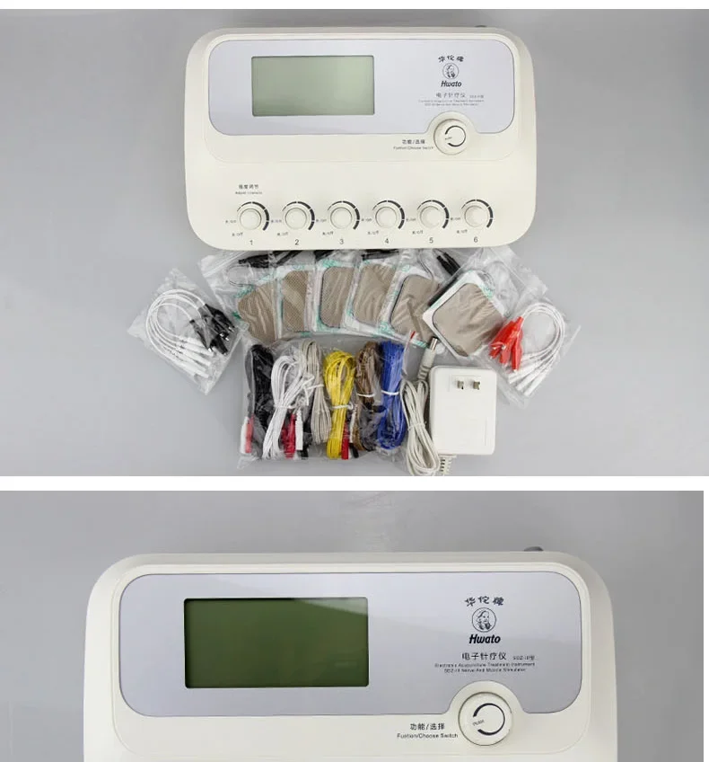 6 Channels Hwato SDZ-III Low-Frequency Electro Acupuncture Stimulator Acupuncture therapy needle treatment for Nerve and muscle