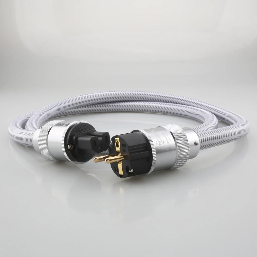 جديد KRELL جودة عالية النحاس النقي CRYO-156 قابس طاقة HIFI الاتحاد الأوروبي Schuko التيار المتناوب كابل الطاقة HIFI الولايات المتحدة التيار المتناوب سلك الطاقة كابل لأنبوب أمبير CD