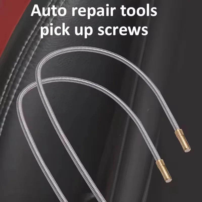 أداة لاقط مغناطيسية مرنة شريط شفط معدني القمامة/المفاتيح/البراغي/المكسرات انحناء المغناطيس الربيع قبضة المنتزع أدوات يدوية محمولة