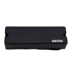 5/6 Strings Soapbar Passive Bass Humbucker Pickup Black 1pcs Professional Guitar Part
