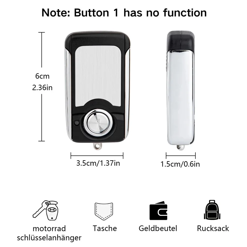 Clone HSE4 868 BS Handheld Transmitter 868MHz Compatible with HORMAN Bisecur Garage Door Remote Control HS1 HS4 HSE2-868-BS
