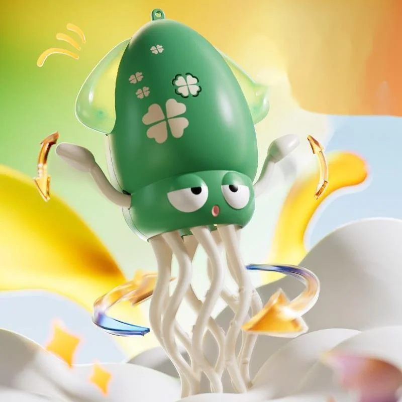 

Magical Dancing Octopus Electric Funny Toy With Automatic Sensing Sound Glowing Child TikTok Handheld Model With Box Gifts New