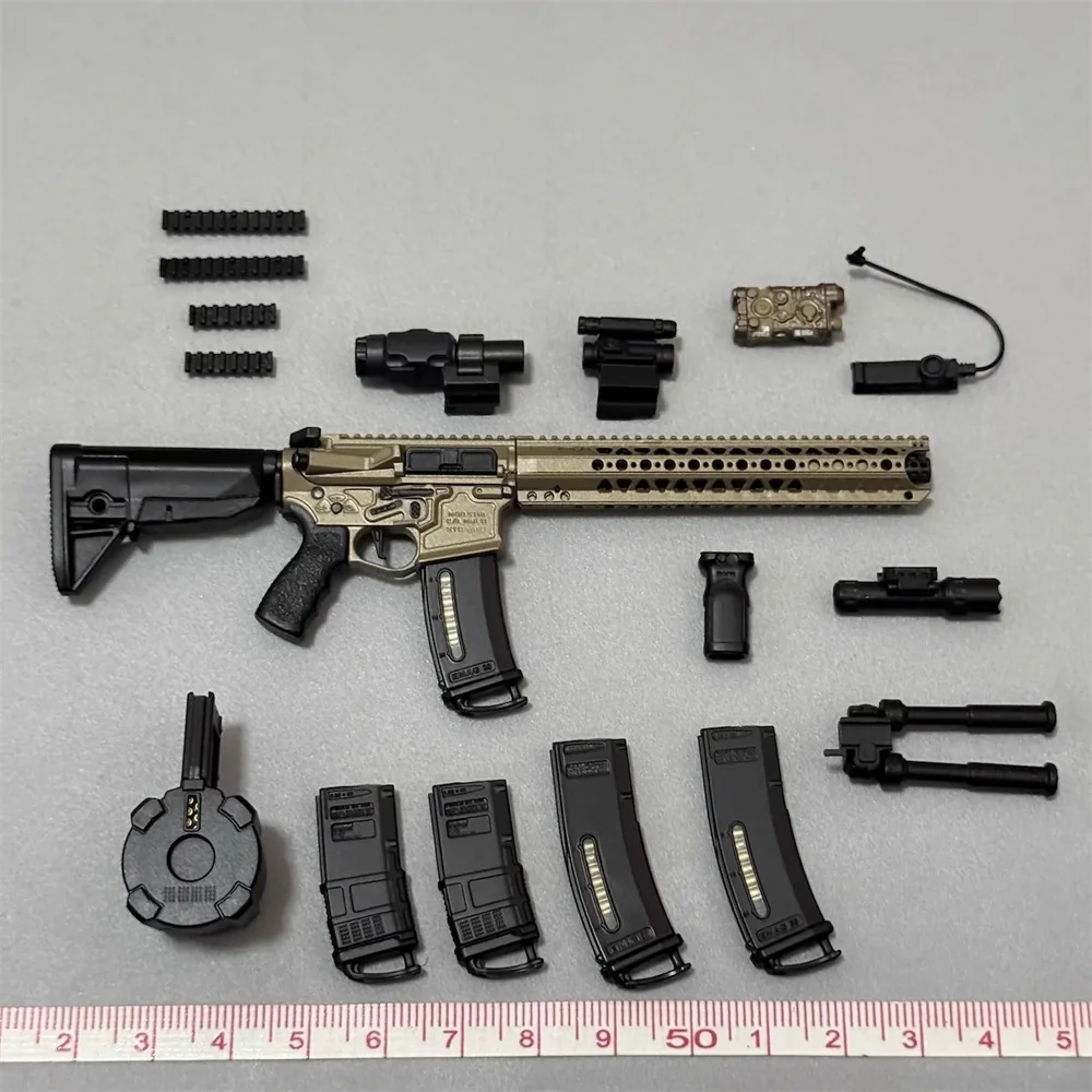 1/6 Easy&Simple ES 06043 Mini Toys Weapon Model PMC Version A B C Main Weapon PVC Material For 12