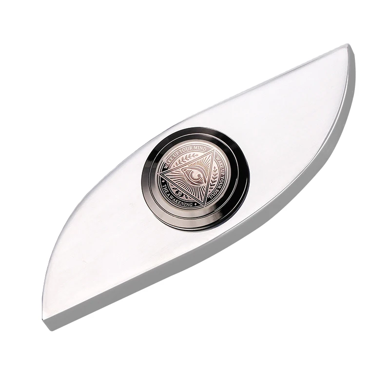 Stainless Steel Fingertip Gyro Power Eye Rotating Pressure Reduction Toy