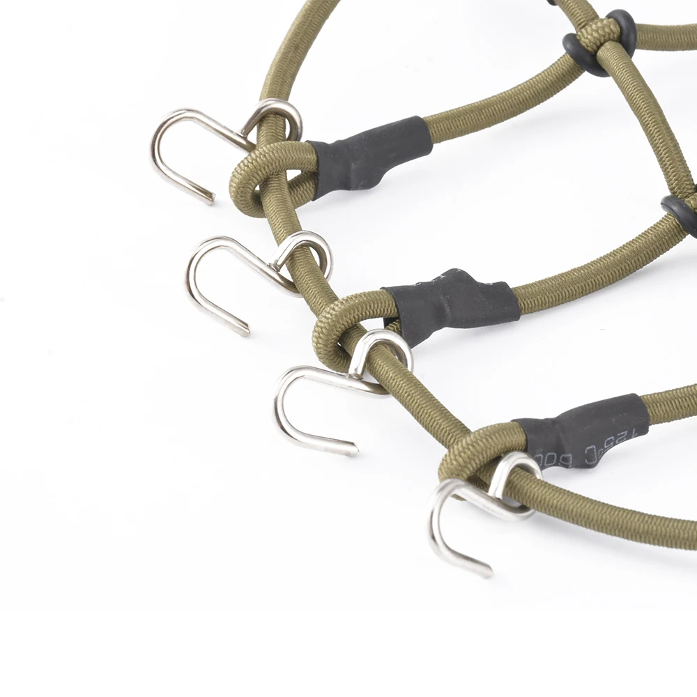 RC 자동차 부품 1/10 시뮬레이션 크롤러 수정 업그레이드 액세서리 지붕 탄성 수하물 네트 D90 SCX10 90046