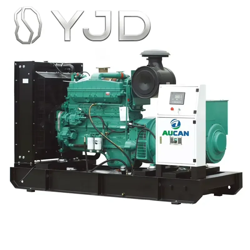 Aucan Silent Type Open Frame Industrial Generator 20-100kVA 50/60Hz 230V 1800 RPM ATS Remote Control for Engine