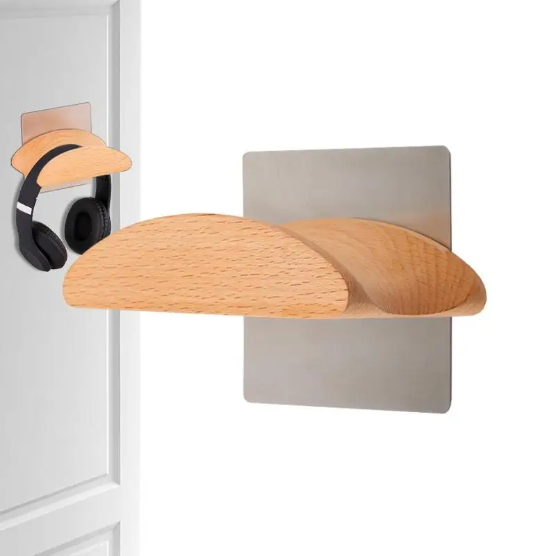 Universal Headphone Stand Wall Mount Headset Holder Earphone Protective Stand Free Punch Rack Support for Earphone Bracket