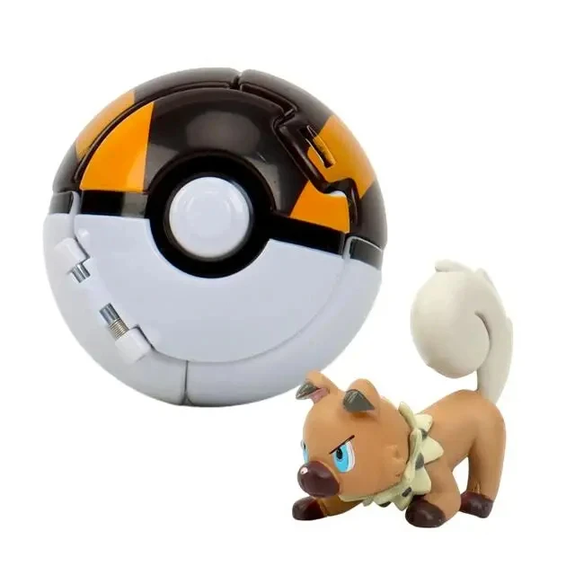 Pokeball Pokemon Beeldje Elf Bal Anime Figuur Cartoons Pikachu Charizard Pocket Monster Huisdier Anime Action Model Speelgoed Kinderen Geschenken - afbeelding 1