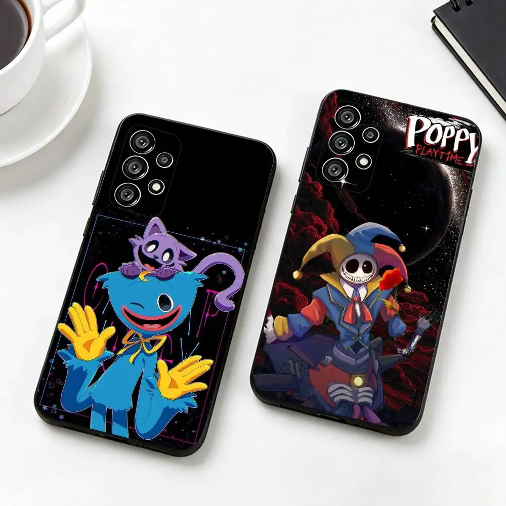 Game P-Poppys  Phone Case For Samsung S25,S24,S21,S22,S23,S30,Ultra,S20,Plus,Fe,Lite,Note,10,Black Cover
