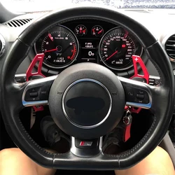 For AUDI A3/A4L/A5/A6L/Q3/Q5/8P/R8 Paddle Shifter Car Steering Wheel Paddles Extension DSG Styling