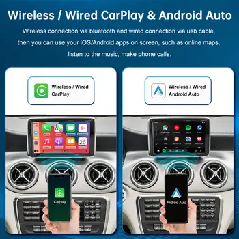 Bezdrátové CarPlay pro Mercedes Benz třídy A W176 B W246 CLA GLA třídy C W204 třídy E W212 C207 CLS W218 ML GL GLK SLK R72 G W463 10 nejlepší prodej sada karoserie pro w246 - №8