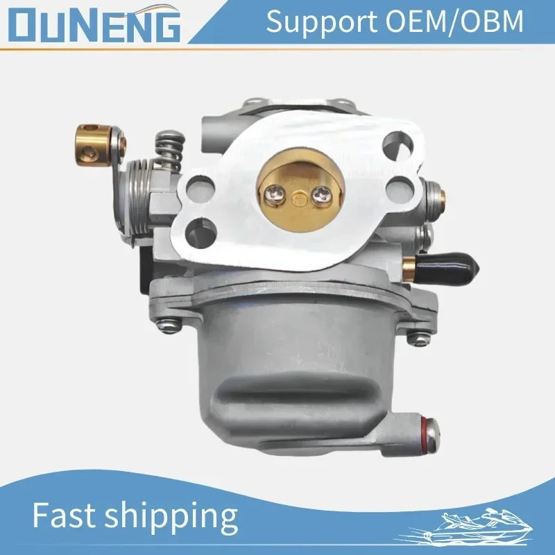 

OUNENG 67D-14301-10 Carburetor Motor Carbs Assy Yaham 4 Stroke 4hp 5hp F4A F4M Outboard Motors 67D-14301 68D-14301 Boat Engine