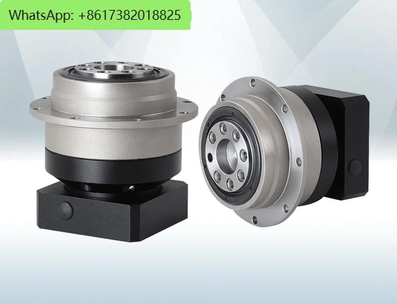 Redutor planetário helicoidal de alta precisão, equipado com servo, 750W Servo, 86 Stepper Disc Output, PLX090