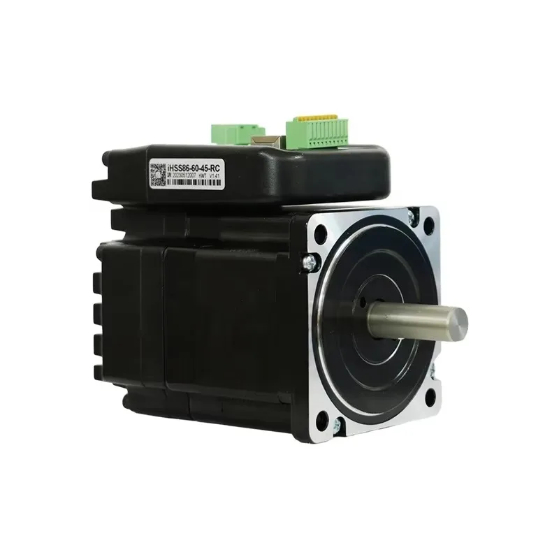 IHSS86-60-45-RC Brand New Electric Hybrid Integrated Closed Loop Stepper Motor Canopen Bus Closed Loop Stepper