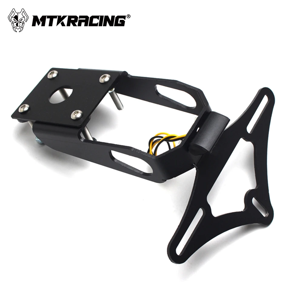 MTKRACING Licence Frame For KAWASAKI Z650/Ninja 650 2017-2024 License Plate Holder Rear Tail Frame Fender Eliminator Bracket