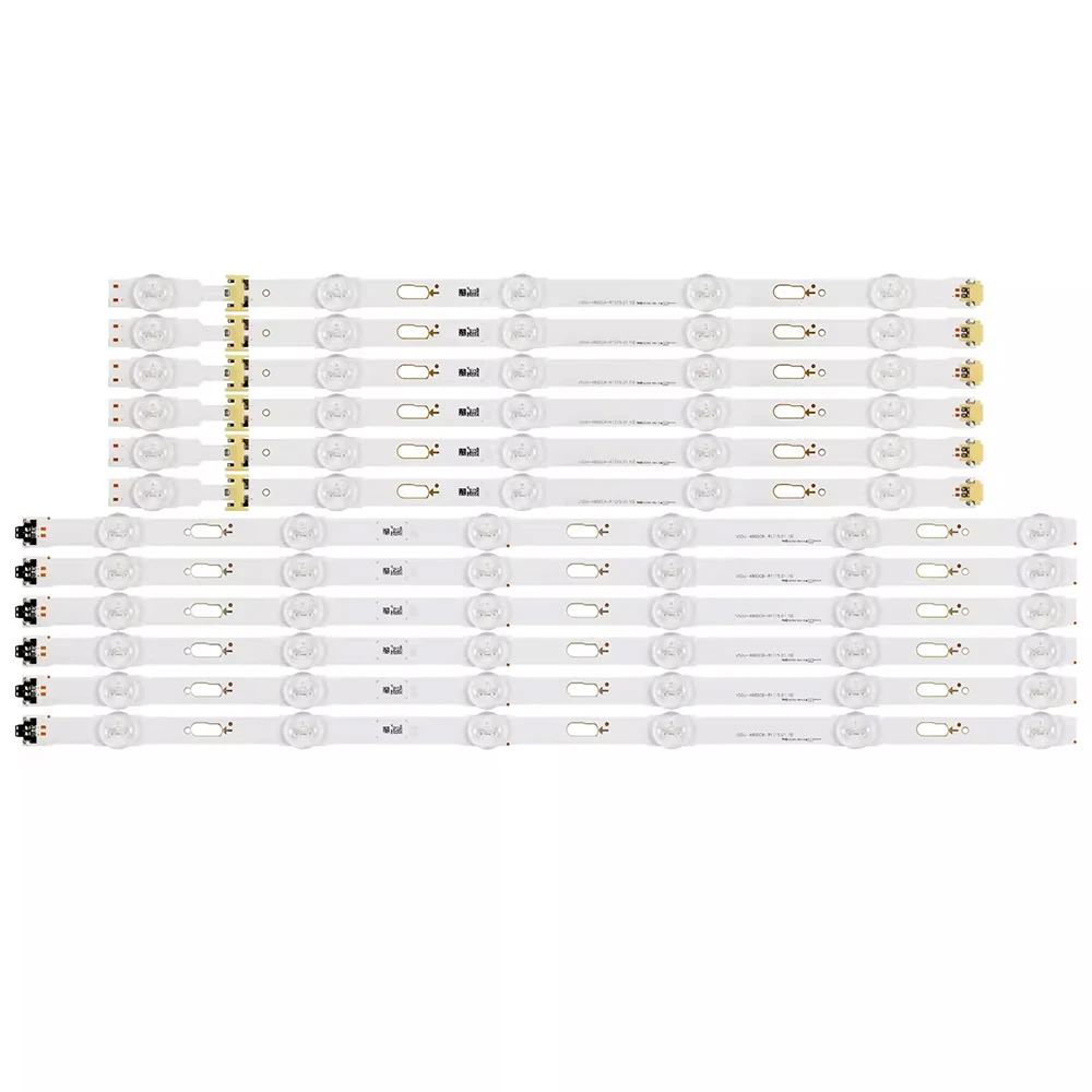1/3sets LED Backlight strip For Samsung  V5DU-480DCA/B-R1 S_5U75_48_FL_R UE48JU6500 UE48JU6445 UE48JU6400 UE48JU6060 11 lamp 3V