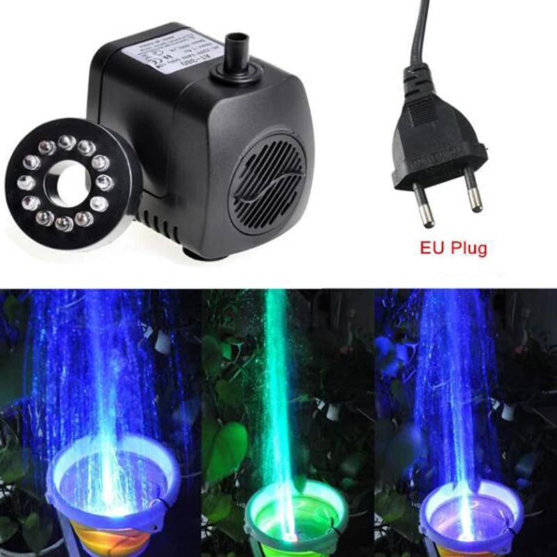 Water Pump 12 LED Aquarium Fish Pond Tank For Fish Tank Plants Growth  Tool