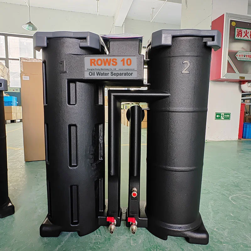 5Nm3/min Compressor de ar Condenado Coletor de óleo residual Separador de água e óleo FILAS 5