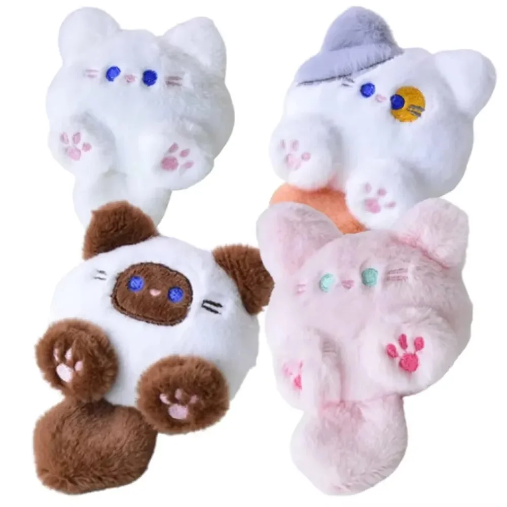 Cartoon Lange Schwanz Katze Schlüsselbund Teenager Mädchen Rucksack Dekoration Nette Plüsch Puppe Anhänger Kinder Geburtstag Urlaub Geschenk