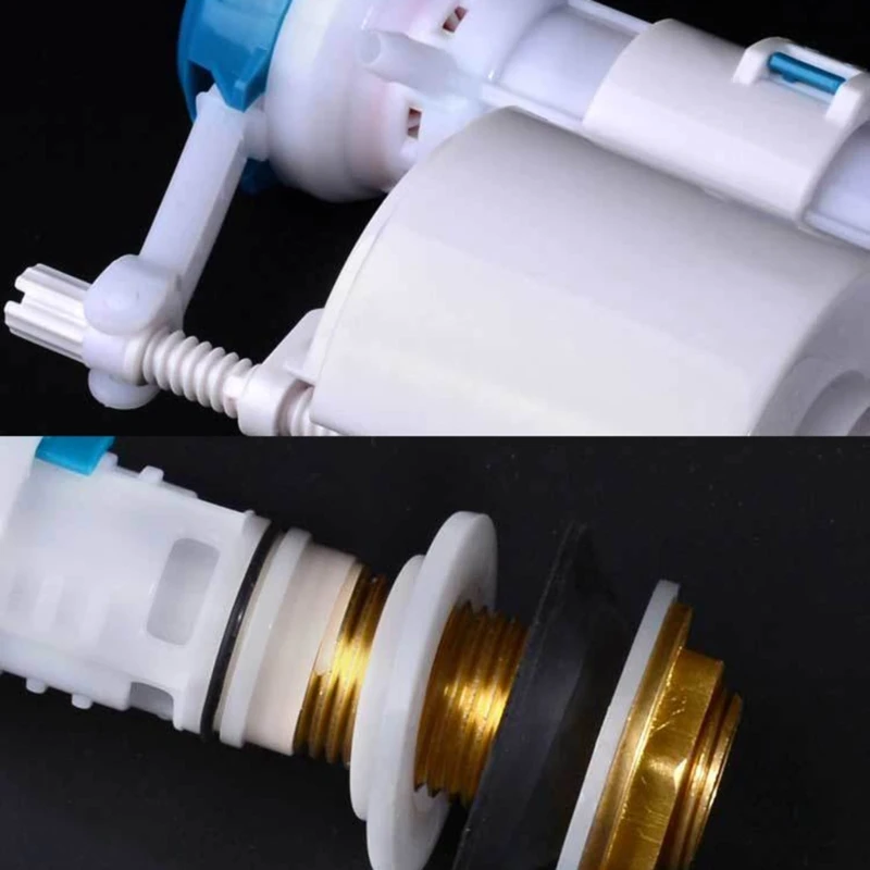 2024 New High Performances Toilet Fill Valves with Adjustable Water Leveling Easy twists lock Installation Toilet Tanks Repair