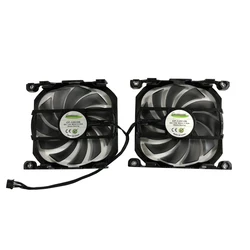2Pcs/Set CF-12915S,GPU Graphics Card Fan,Video Cooler,For INNO3D GEFORCE GTX 1070 X2 V2,For INNO3D GEFORCE GTX 1080 X2