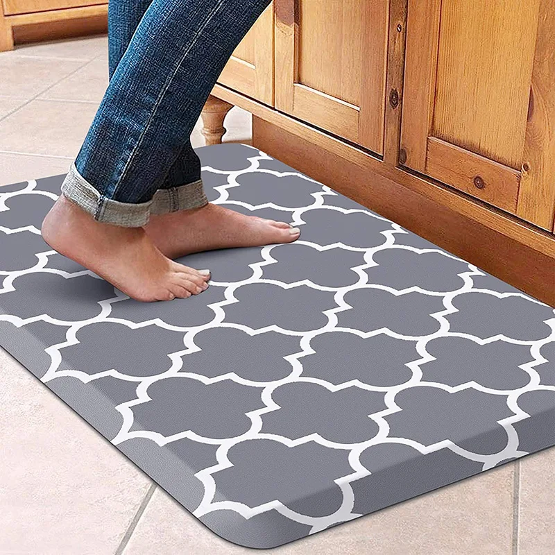 

Home Foot Mat Kitchen Mat Non Slip Waterproof Heavy Duty Ergonomic Comfort Mat Durable for Home, Office, Sin