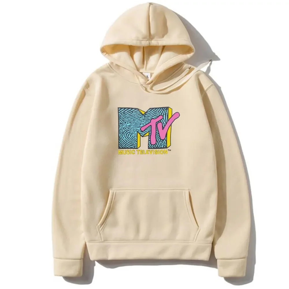 Customization Spring And Autumn Men's Hoodie Mtv Music TV Printed Pullover Sweatshirt Streetwear Hoodie Bape 22ss - view 3