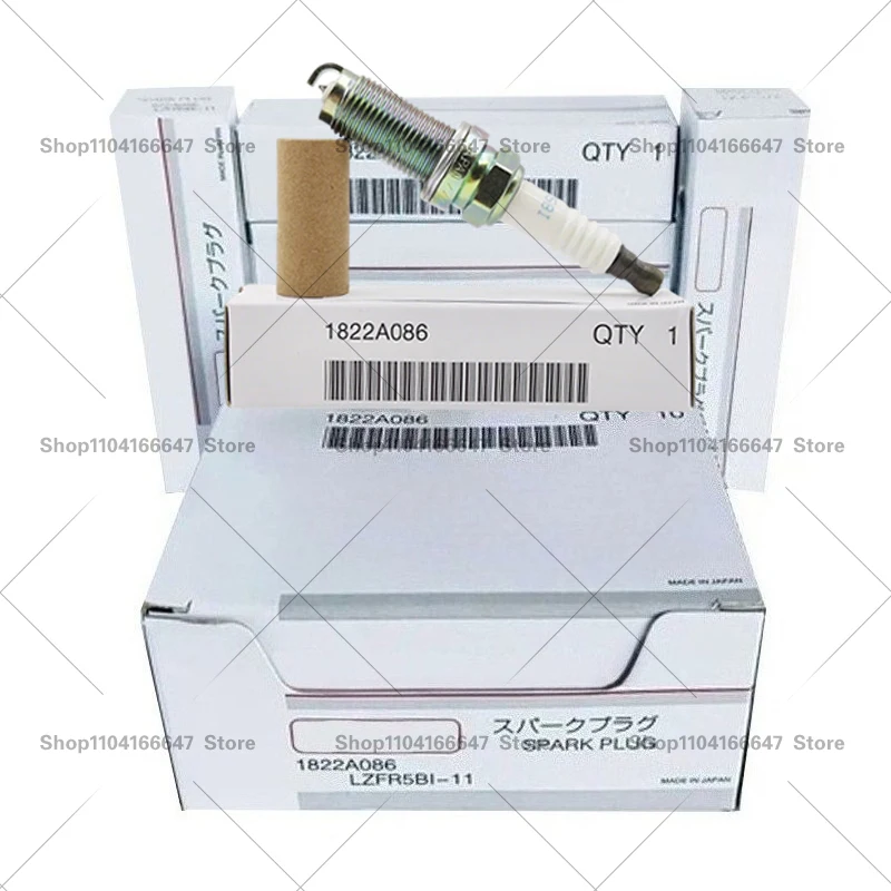 

10 шт. 1822A086 LZFR5BI-11 иридиевая свеча зажигания, подходит для Mitsubishi Colt VI Lancer VIII ASX Attrage Mirage Xpander VKH16 93298