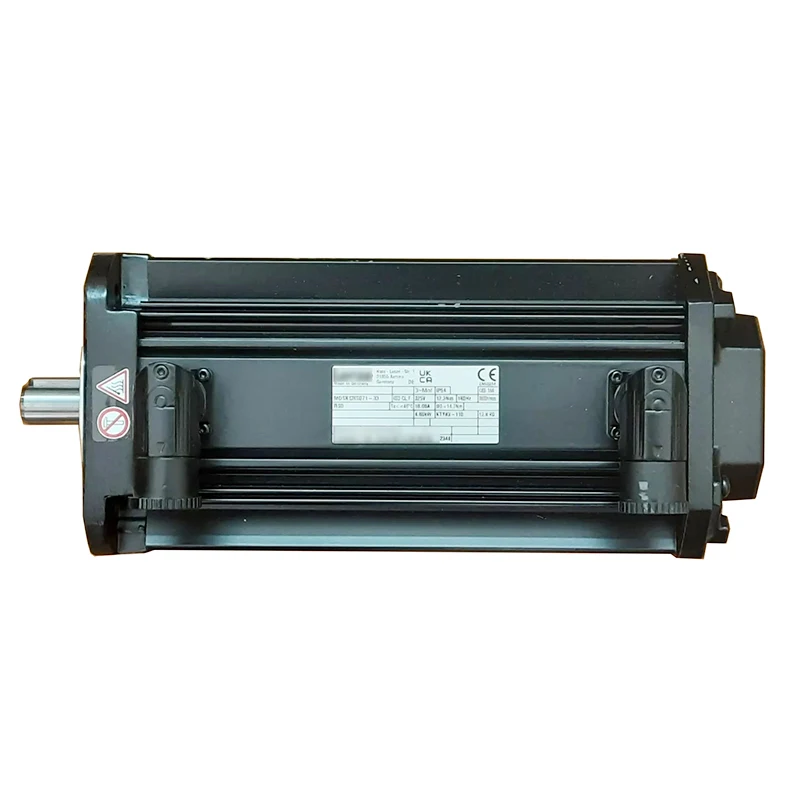 Novo servo motor síncrono selado 100% original LENZE MDSKSBS071-33 com caixa quadrada e costelas de resfriamento