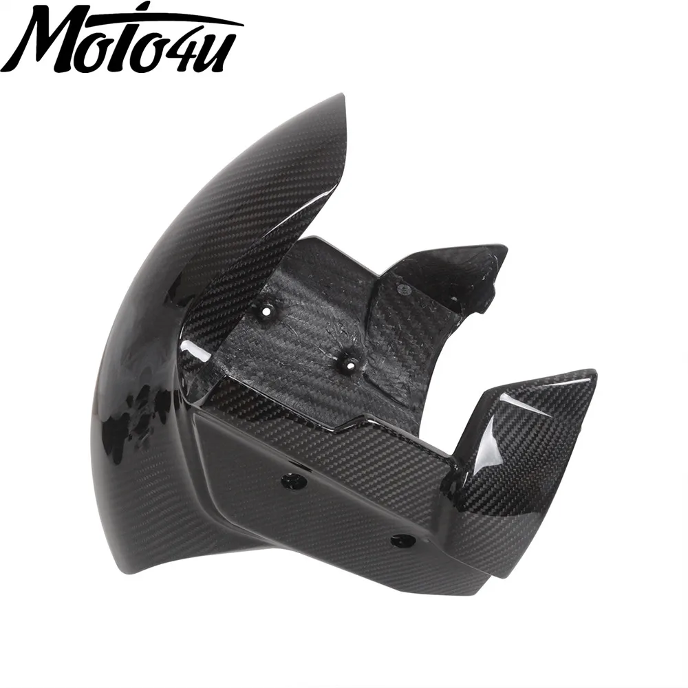

Carbon Fiber Motorcycle Front Fender Hugger Mudguard For BMW S1000RR 2023 2024 2025
