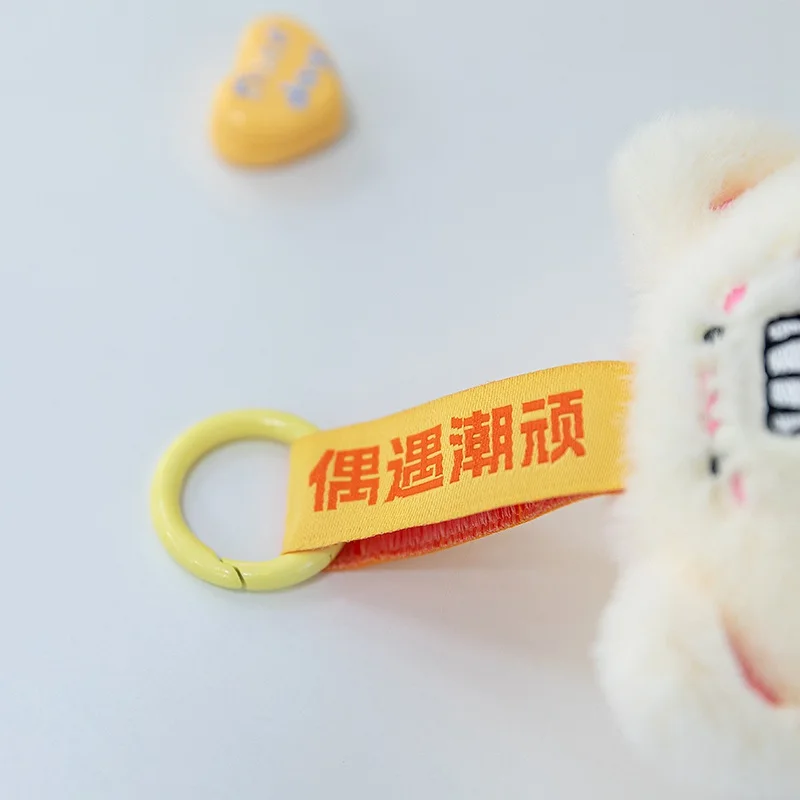 Muñecos de peluche de vinilo Kawaii, lindos bolsos de animales, llaveros, colgantes para decoración, regalo de cumpleaños para niños y amigos