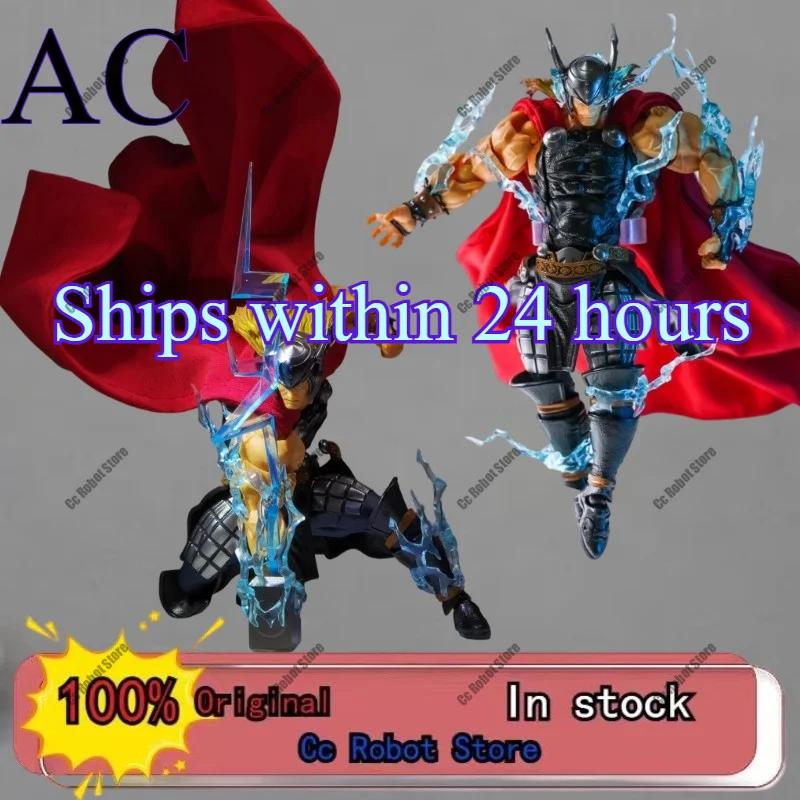 

Marvel Animated Thor New Action Figure, AC Factory Toys, Kaiyodo Amazing Yamaguchi Articulated Model, Children's Toy Model, Gift