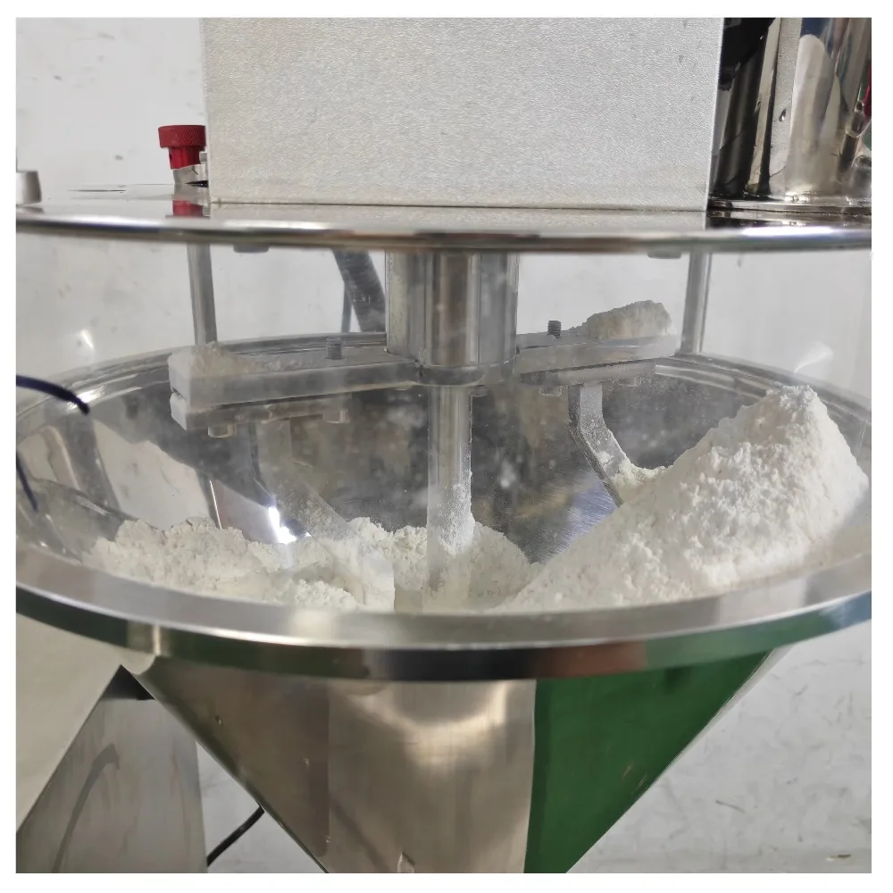 High Accuracy Semi-Automatic Plastic Dry Cocoa Powder Auger Doser Coffee Paprika Flour Filler Machine Gear