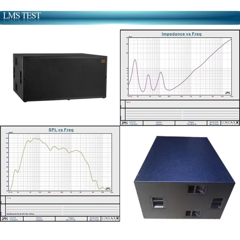 High Power 2000W B22 Dual 18 Subwoofer Speaker