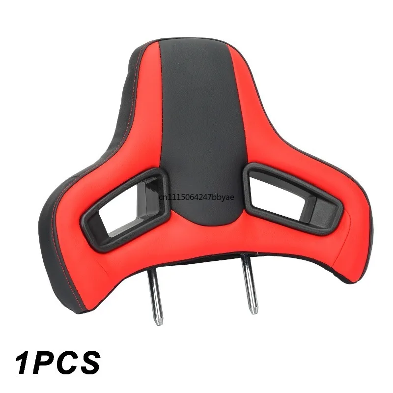 Universal Plug-in Racing Seat Headrest High Quality PVC for Sport Car Seat Replacement Accessory