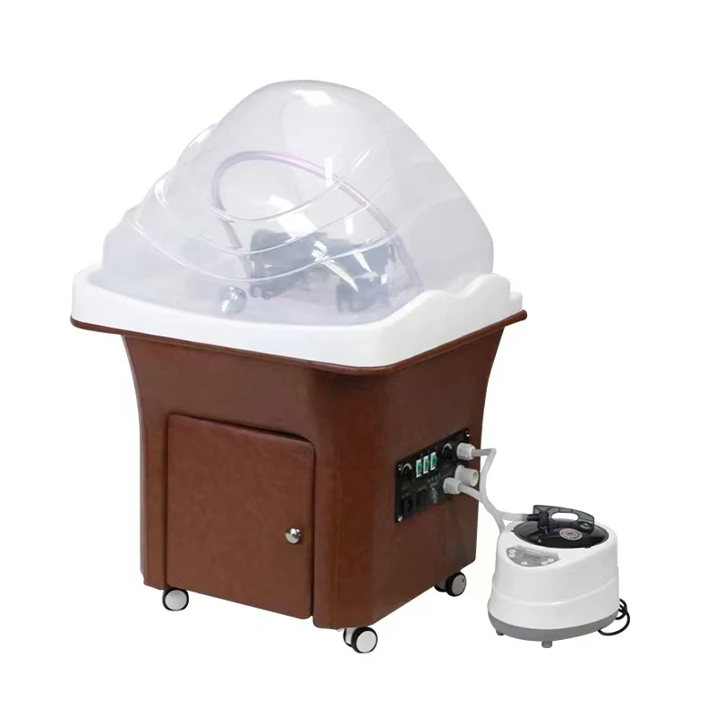 

Head therapy device, water therapy cycle, multifunctional hair care and washing machine, hair salon, meridians