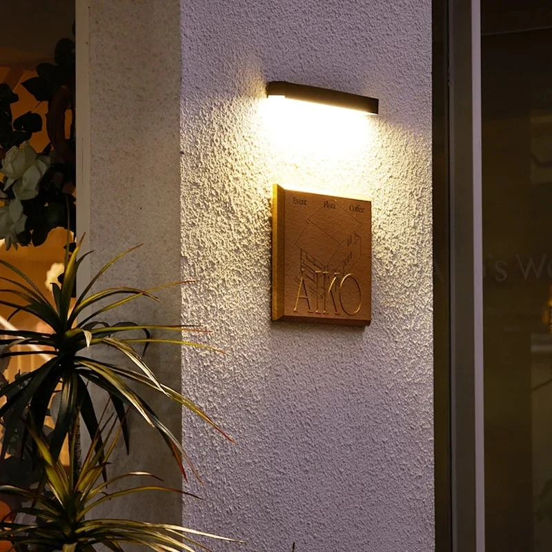 Imagem -02 - Solar Powered Outdoor Led Light Decoração Impermeável do Jardim Super Bright Lamp Villa Door Number Varanda Luz Solar