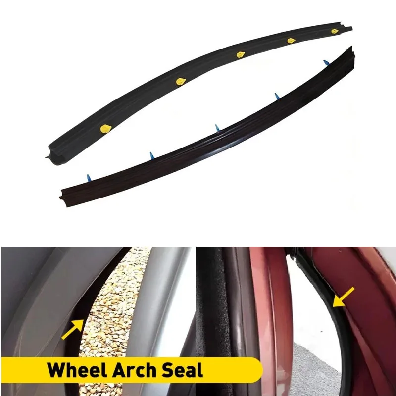 RV Front Wheel Arch Sealing Strip For VW Transporter T5 / T6 2003+ Left & Right Front Wheel Arch Weatherstrip Seal Strip Kit