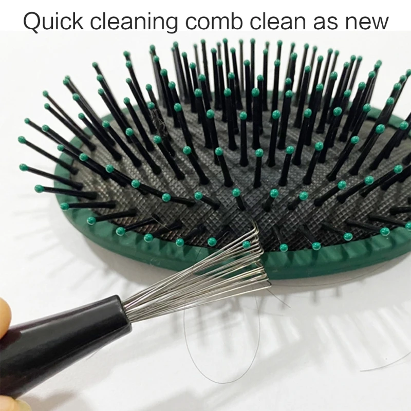 Hair Brush Cleaner Cleaning Tool Comb Cleaner Hair Brush Cleaner Comb Brushes Hair Dirt Remover Brush for Home Salon Dropship