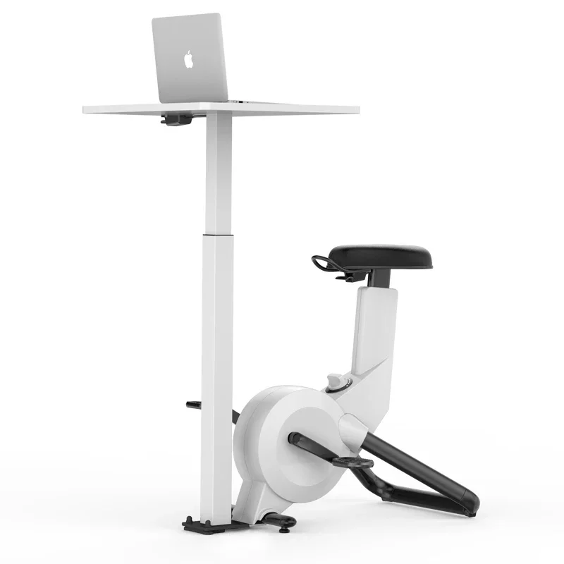 Home And Office Standing Desk Adjustable Sitting Desk Exercise Bikes With Table