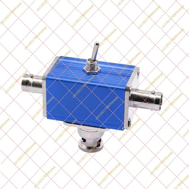 Compact 2-Way CB/HAM Antenna Coax Switch 100W 1-30MHz SO239/BNC RF Coaxial Selector