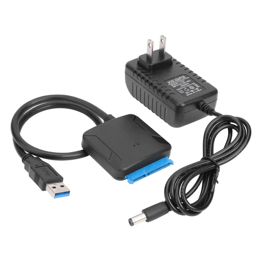 Переходник с USB 3,0 на SATA 3, переходник с SATA на USB, кабели с поддержкой 2,5/3,5 дюйма, внешний адаптер для жесткого диска, SSD, жесткого диска