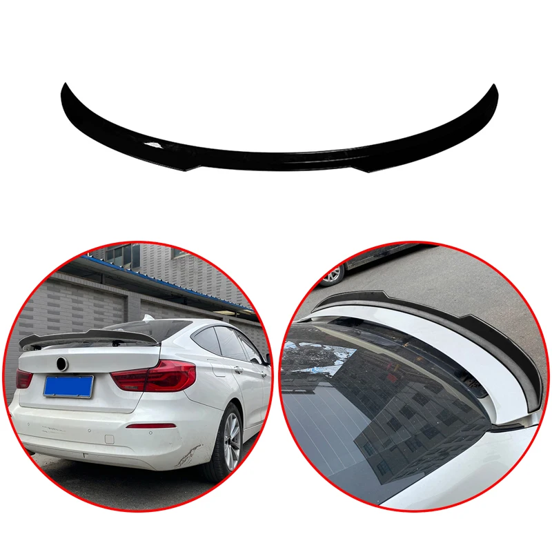 

For BMW 3 Series GT F34 2013 2014 2015 2016 High Quality ABS Rear Wing Spoiler Glossy Black Body Kit Car Accessories