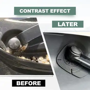 Silikonový ochranný kryt otvoru pro ramena stěrače čelního skla, ochranné kryty předních stěračů, prachotěsný ochranný kryt ramen stěračů 10 nejlepší prodej gumová role stěračů čelního skla - №5