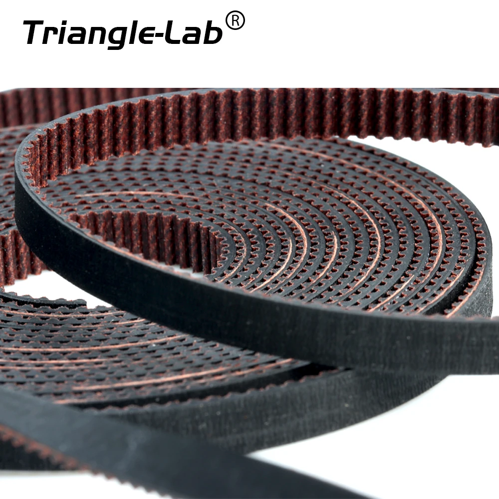 Trianglelab Gates 2GT belt synchronous belt Timing belt Width 6mm 9mm length 2m 4m 6m wear GT2 resistant for Ender3 cr10 Anet