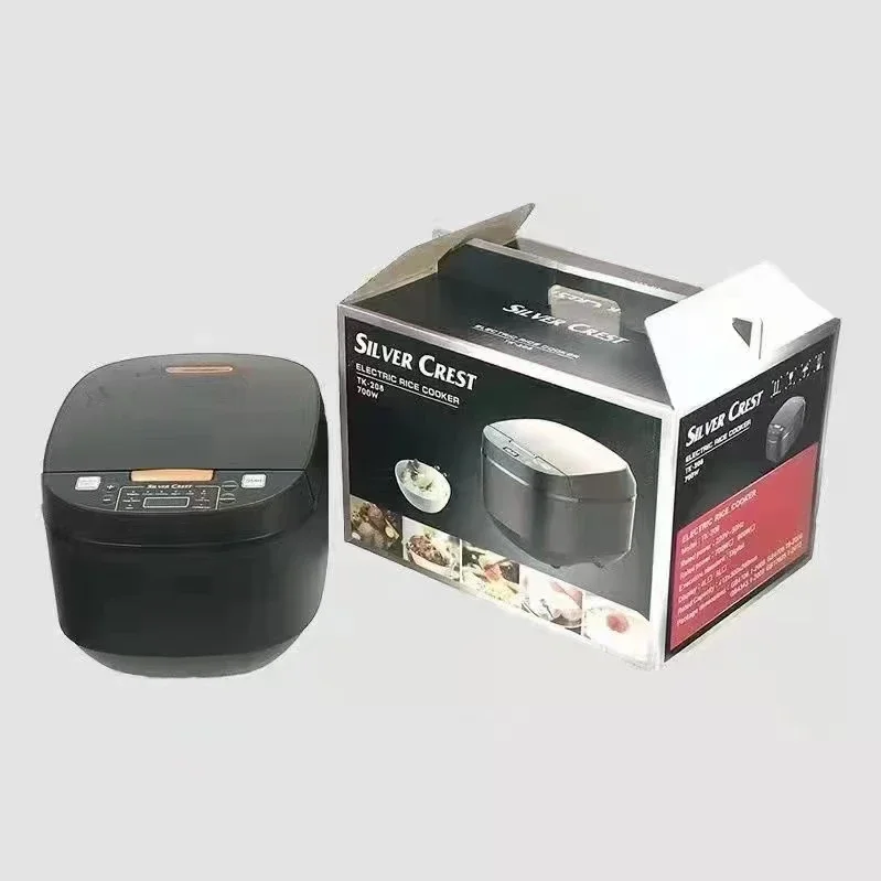 

Factory Wholesale In stock Silver Crest 5L Automatic Smart Digital Touch LCD Home Electric Digital Rice Cooker