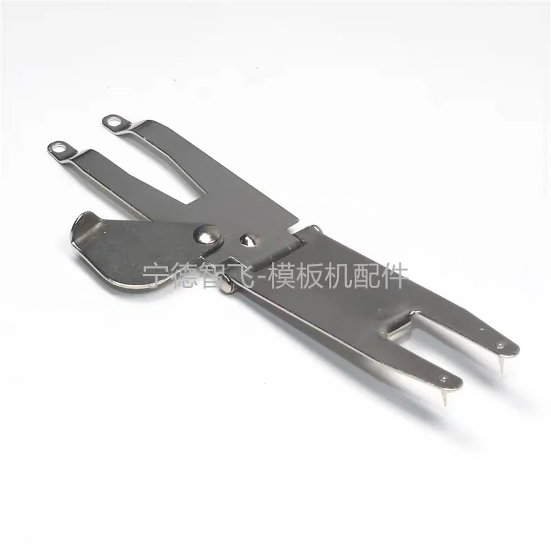 10pcs Hanging nail template short clip clothing PVC template clip clothing template full-automatic template machine clip