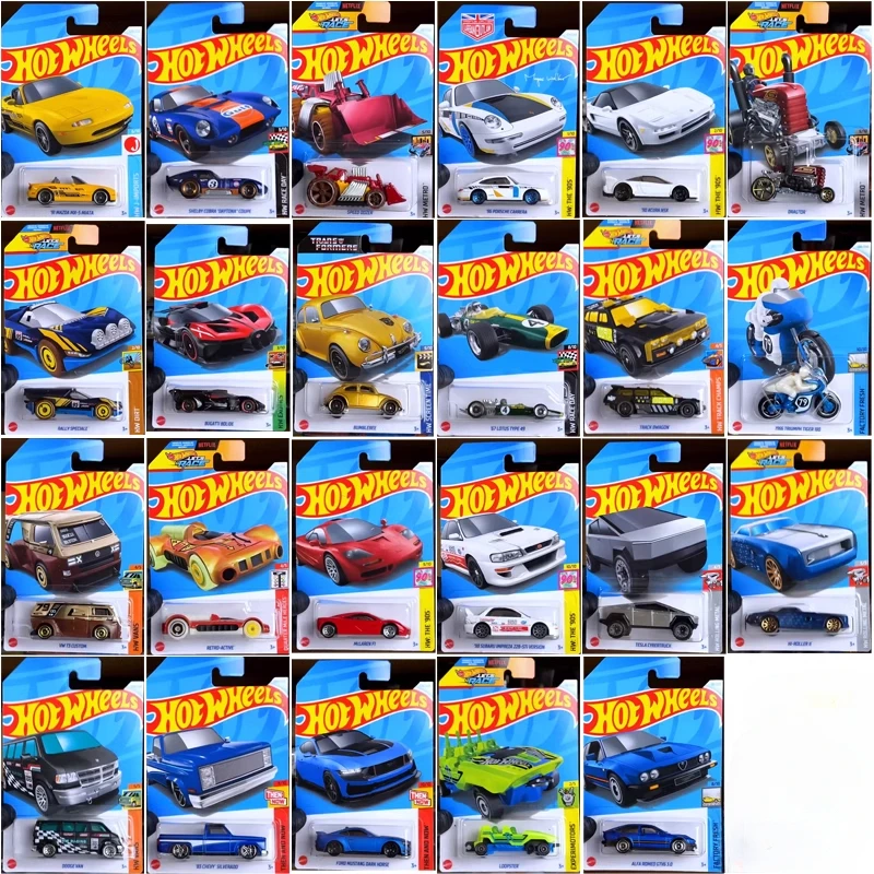 Original Hot Wheels 5pcs-72pcs Diecast Model Car 1:64 Diecasts & Toy Vehicles Car Toys for Children Hotwheels Car Boys Kids Gift