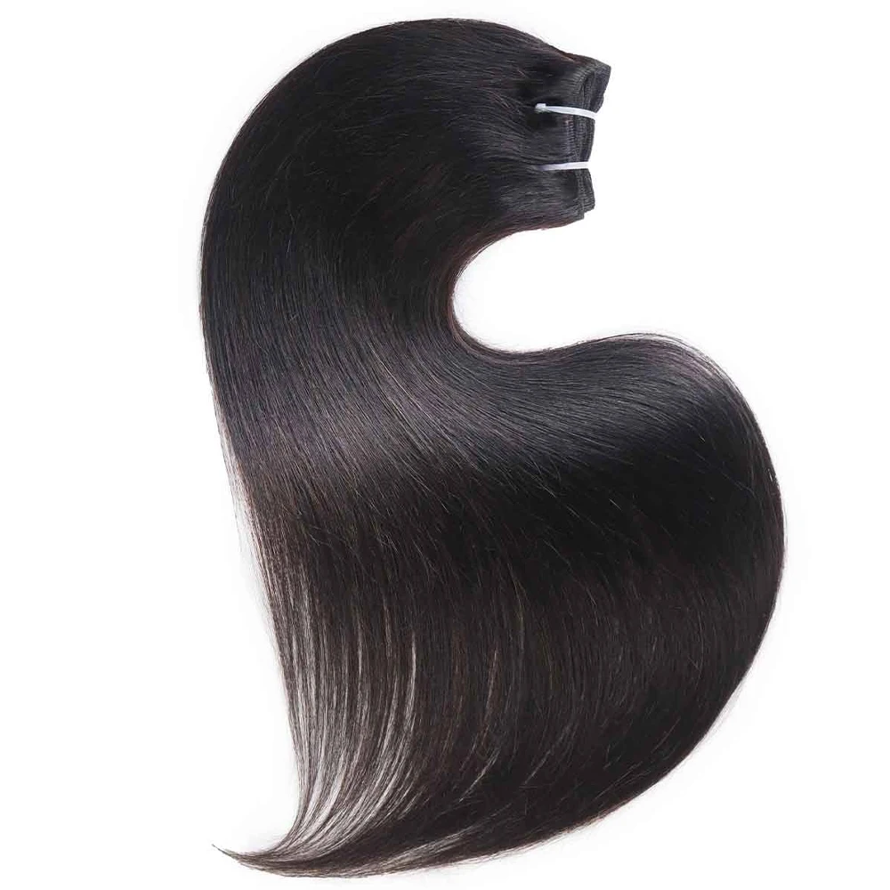 100-人毛ボーンストレートバンドル人毛-16a-ブラジリアンヘアウィーブヘアウィービング-1-3-バンドルナチュラルブラックヘアエクステンション